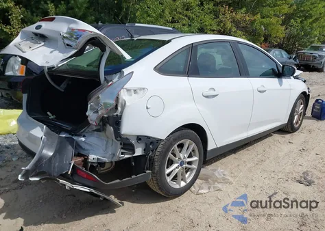 2016 Ford Focus Se z USA, uszkodzony, nr VIN 1FADP3F24GL345487